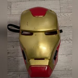Iron Man Gold and Red Mask